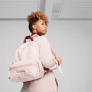 puma womens core backpack, Rose Quartz, extralarge